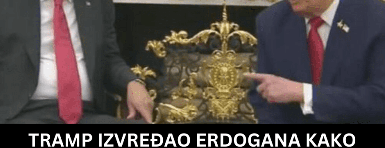 TRAMP IZVREĐAO ERDOGANA KAKO NIKAD NIKO DO SAD: Turčin se zacrveneo od muke: Osramoćen je i PONIŽEN za sva vremena!