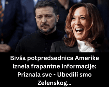 Bivša potpredsednica Amerike iznela frapantne informacije: Priznala sve – Ubedili smo Zelenskog… Bivša potpredsednica Amerike iznela frapantne informacije: Priznala sve – Ubedili smo Zelenskog…