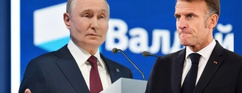 (VIDEO) Putin sa govornice zagrmeo na Makrona: Nije svestan šta ga čeka nakon ovoga