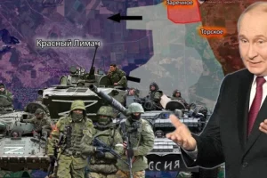 (FOTO) Udarno! Rusi ulaze u Liman, pukao je front! Putin vraća grad koji je izgubio 2022.