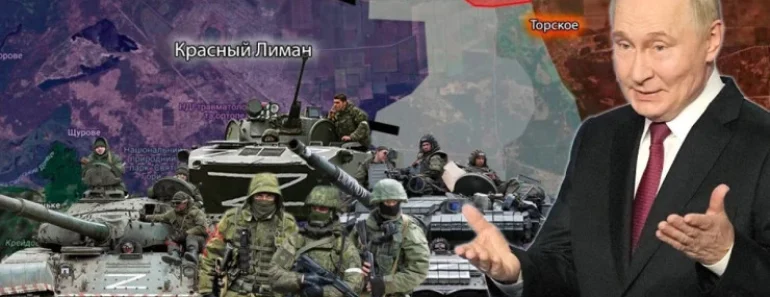 (FOTO) Udarno! Rusi ulaze u Liman, pukao je front! Putin vraća grad koji je izgubio 2022.