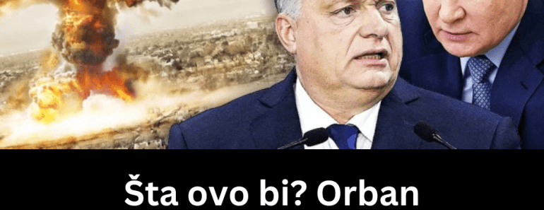 Šta ovo bi? Orban zaprepastio Putina: Oboriću mu sve…