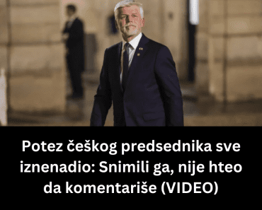 Potez češkog predsednika sve iznenadio: Snimili ga, nije hteo da komentariše (VIDEO) Potez češkog predsednika sve iznenadio: Snimili ga, nije hteo da komentariše (VIDEO)