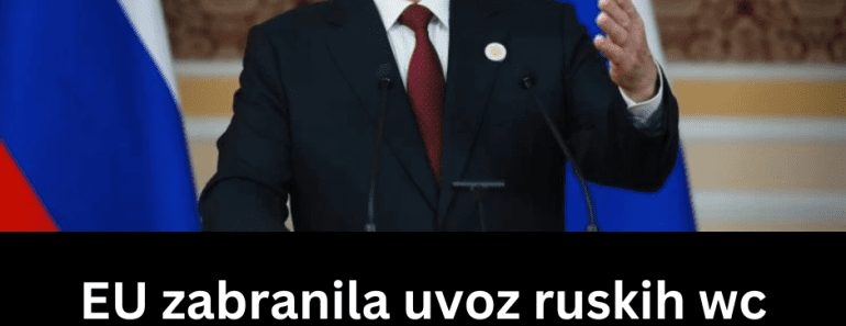 EU zabranila uvoz ruskih wc šolja, Putinova reakcija je urnebesna! (VIDEO)