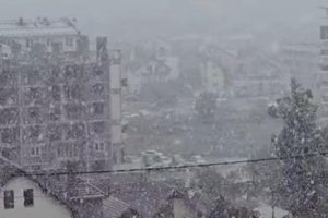 Novembarski sneg stiže brže nego što smo očekivali: Zabeleće se ovog datuma….