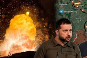 Stižu dramatični snimci, otvoren je brutalni front, sve je spaljeno! (VIDEO)