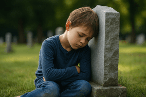 Ceo Balkan plače: Dečak zaspao na grobu majke, ujutru ga pronašli mrtvog (FOTO)