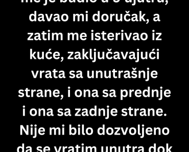 „Godinama sam mislio da me otac kažnjava tek sad znam pravu istinu …“ „Godinama sam mislio da me otac kažnjava tek sad znam pravu istinu …“