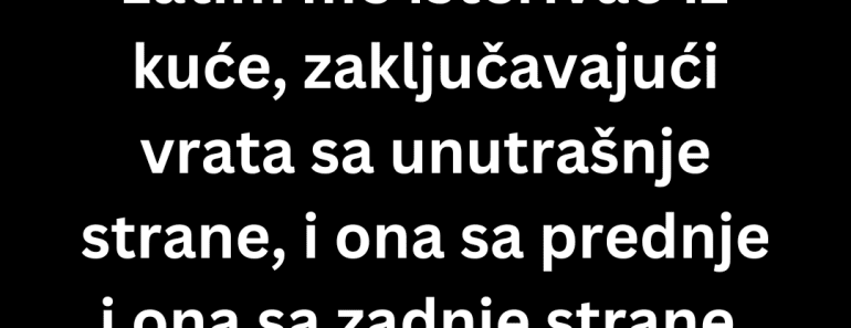 „Godinama sam mislio da me otac kažnjava tek sad znam pravu istinu …“