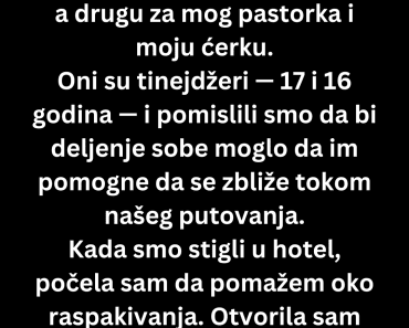 Kada sam otvorila kofer svog pastorka , oblio me je hladan znoj….
