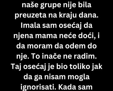 “VASPITAČICA JE PRATILA OSEĆAJ – ono što je zatekla u stanu majke zaledilo joj krv u venama!”