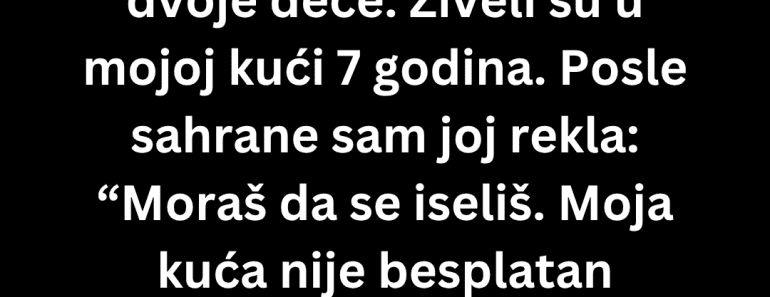 „Oterala sam snaju posle smrti sina – a onda sam saznala istinu zbog koje mi se svet srušio!“