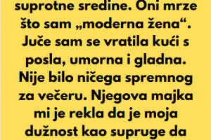“Moji svekar i svekrva očekuju da budem domaćica — ali ja to ne prihvatam…”
