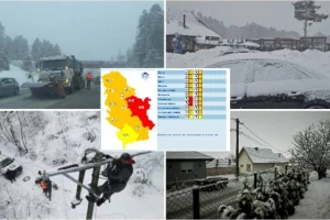 SRBIJA ĆE BITI OKOVANA LEDOM Nakon prolećnih +16 °C, polarni vrtlog donosi NAGLO zahlađenje!