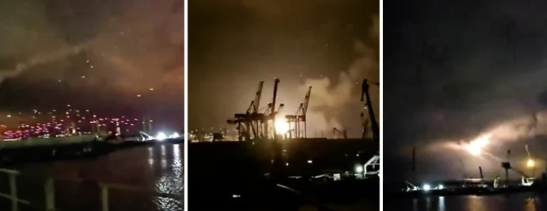 Žestok napad Rusije na Odesu: Tokom noći razorena luka – NATO zemlja zatvorila granicu zbog napada (FOTO/VIDEO)