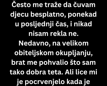 Čuvala sam njihovu djecu kao svoju… a onda su mi rekli ovo tu noć sam jedva preživela… Čuvala sam njihovu djecu kao svoju… a onda su mi rekli ovo tu noć sam jedva preživela…