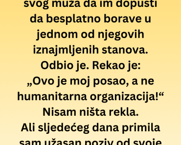 Moji roditelji gube sve, ali ih moj muž je uradio nešto užasno…. Moji roditelji gube sve, ali ih moj muž je uradio nešto užasno….