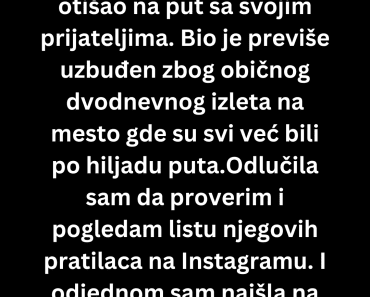 Otkrila sam da me muž vara samo tako što sam videla njegov doručak…