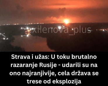 U toku brutalno razaranje Rusije – udarili su na ono najranjivije, cela država se trese od eksplozija