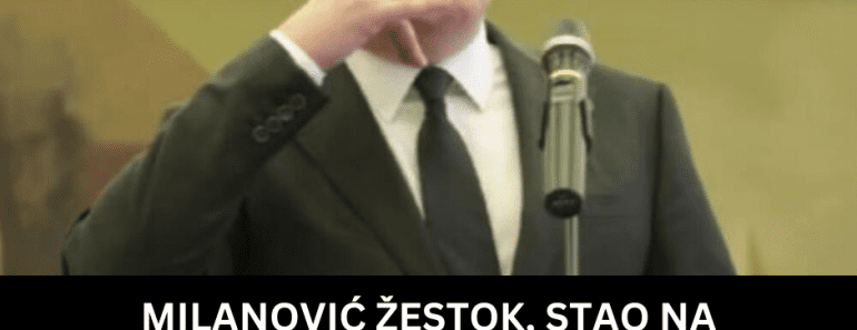 MILANOVIĆ ŽESTOK, STAO NA PUTINOVU STRANU! Usred Evropske unije RASPALIO: “Osećam sažaljenje prema onima koji…”