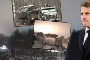 (VIDEO) Šok iz Rusije za Makrona! Izletelo je iz oblaka i jezivom brzinom se zakucalo u tlo