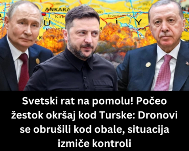 Svetski rat na pomolu! Počeo žestok okršaj kod Turske: Dronovi se obrušili kod obale, situacija izmiče kontroli Svetski rat na pomolu! Počeo žestok okršaj kod Turske: Dronovi se obrušili kod obale, situacija izmiče kontroli