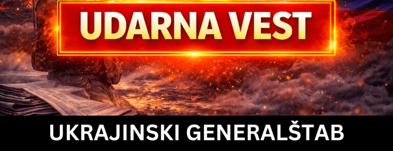 UKRAJINSKI GENERALŠTAB JAVLJA: Zadali smo bolan udarac Rusiji! Ovo niko nije očekivao!