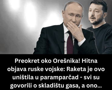 Preokret oko Orešnika! Hitna objava ruske vojske: Raketa je ovo uništila u paramparčad – svi su govorili o skladištu gasa, a ono…