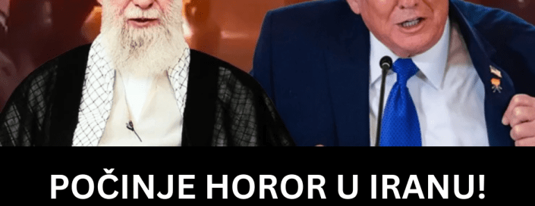 POČINJE HOROR U IRANU! Tramp izdao hitno naređenje