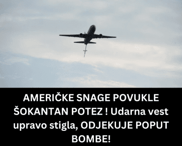 AMERIČKE SNAGE POVUKLE ŠOKANTAN POTEZ ! Udarna vest upravo stigla, ODJEKUJE POPUT BOMBE!