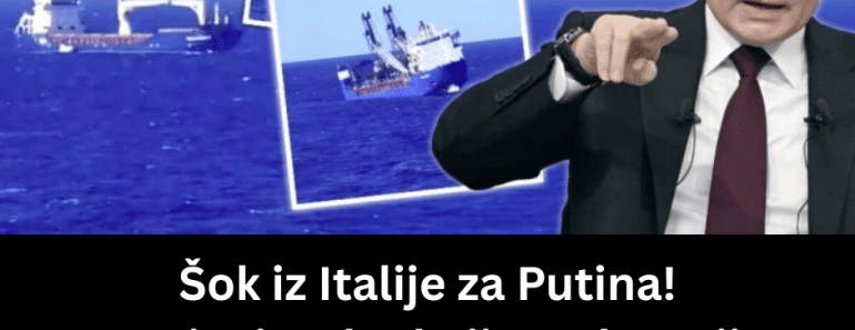 Šok iz Italije za Putina! Munjevit udar koji Moskva nije očekivala – uočili su brod i hitno dejstvovali