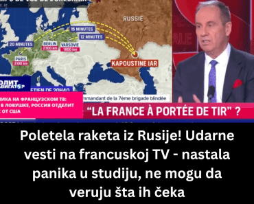 Poletela raketa iz Rusije! Udarne vesti na francuskoj TV – nastala panika u studiju, ne mogu da veruju šta ih čeka