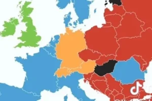 Nova karta Evrope uzdrmala region! Ceo Balkan u crvenom, a sve zbog ovoga (VIDEO)