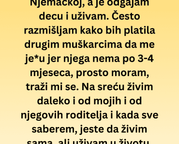 Muž mi je na terenu mjesecima, a njegov najbolji prijatelj prošli vikend…