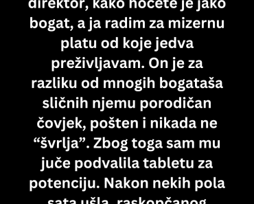 Mala osveta direktoru pretvorila se u veliki problem… Mala osveta direktoru pretvorila se u veliki problem…