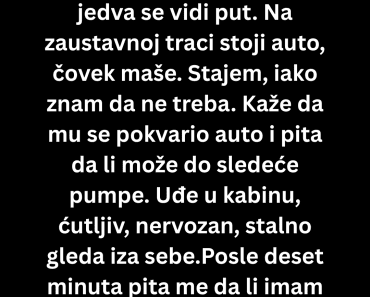Jedna odluka na autoputu pretvorila se u noć koju nikada neću zaboraviti