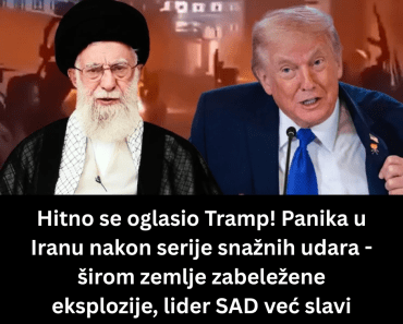 Hitno se oglasio Tramp! Panika u Iranu nakon serije snažnih udara – širom zemlje zabeležene eksplozije, lider SAD već slavi