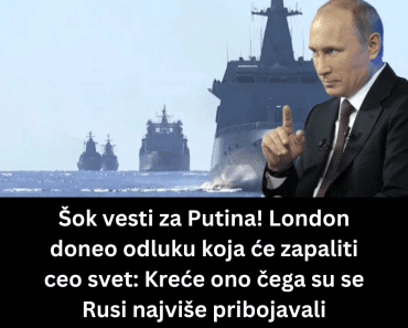 Šok vesti za Putina! London doneo odluku koja će zapaliti ceo svet: Kreće ono čega su se Rusi najviše pribojavali