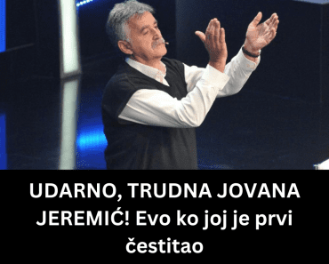 UDARNO, TRUDNA JOVANA JEREMIĆ! Evo ko joj je prvi čestitao UDARNO, TRUDNA JOVANA JEREMIĆ! Evo ko joj je prvi čestitao