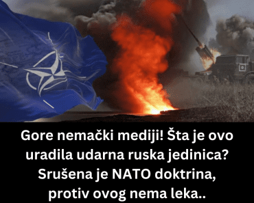 Gore nemački mediji! Šta je ovo uradila udarna ruska jedinica? Srušena je NATO doktrina, protiv ovog nema leka..