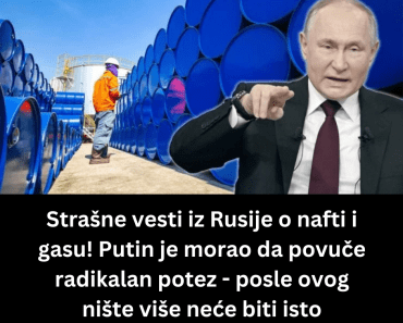 Strašne vesti iz Rusije o nafti i gasu! Putin je morao da povuče radikalan potez – posle ovog nište više neće biti isto