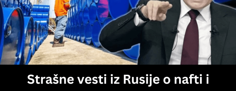 Strašne vesti iz Rusije o nafti i gasu! Putin je morao da povuče radikalan potez – posle ovog nište više neće biti isto