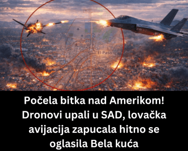 Počela bitka nad Amerikom! Dronovi upali u SAD, lovačka avijacija zapucala hitno se oglasila Bela kuća Počela bitka nad Amerikom! Dronovi upali u SAD, lovačka avijacija zapucala hitno se oglasila Bela kuća