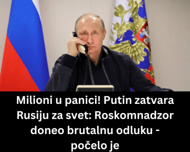 Milioni u panici! Putin zatvara Rusiju za svet: Roskomnadzor doneo brutalnu odluku – počelo je