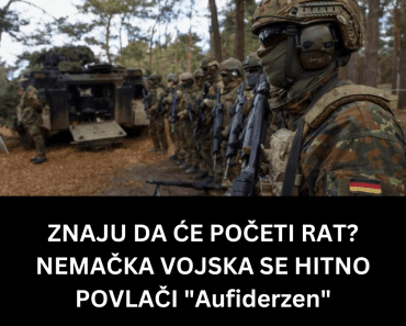 ZNAJU DA ĆE POČETI RAT? NEMAČKA VOJSKA SE HITNO POVLAČI “Aufiderzen”