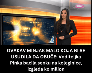 OVAKAV MINJAK MALO KOJA BI SE USUDILA DA OBUČE: Voditeljka Pinka bacila senku na koleginice, izgleda ko milion