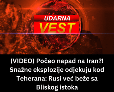 (VIDEO) Počeo napad na Iran?! Snažne eksplozije odjekuju kod Teherana: Rusi već beže sa Bliskog istoka