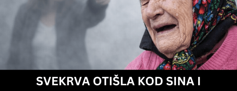 SVEKRVA OTIŠLA KOD SINA I SNAJKE U BEOGRAD, PA DOŽIVELA ŠOK: Kad je htela legne da spava, samo su joj rekli da…