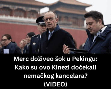 Merc doživeo šok u Pekingu: Kako su ovo Kinezi dočekali nemačkog kancelara? (VIDEO)