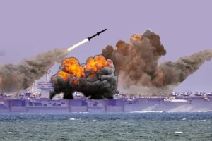 Izvršen napad na američki nosač aviona! Iranci ga zasuli balističkim raketama! Katastrofa na pomolu!